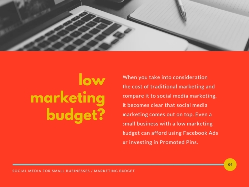Low Marketing budget